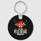 Porte-clés Christmas Matching I'm The Pet All The Dogs Reinde (Recto)