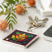 Porte-clés "Christmas Nature Bliss" (Côté)