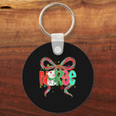 Porte-clés Christmas Nurse Snowman Xmas Pajamas Rn Icu Nicu E (Recto)