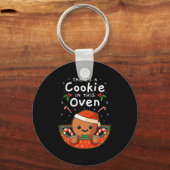 Porte-clés Christmas Pregnancy Gingerbread Man Baby Cookie In (Recto)