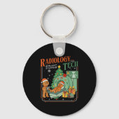 Porte-clés Christmas Radiology Tech Funny Gingerbread Man Rad (Recto)
