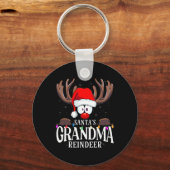 Porte-clés Christmas Santa's Grandma Reindeer Matching X-mas (Recto)