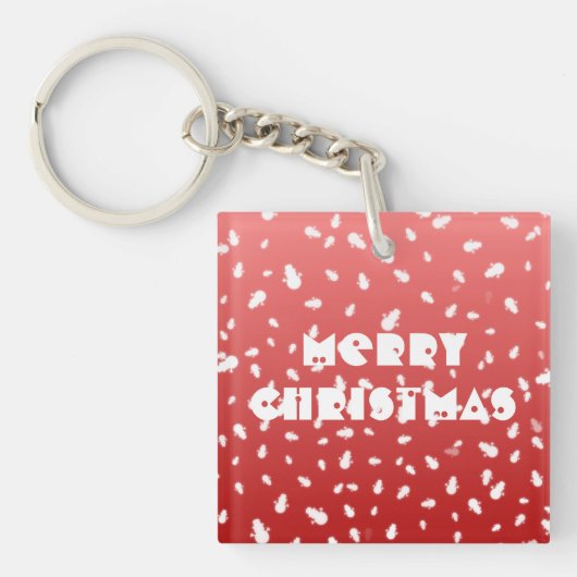 Porte-clés Christmas Snowman (Devant)