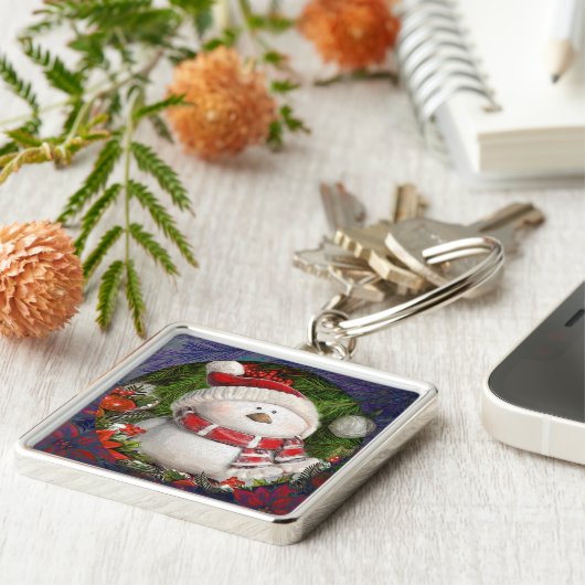 Porte-clés Christmas Snowman (Côté)