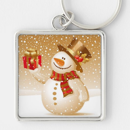 Porte-clés Christmas Snowman (Devant)