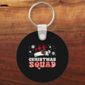 Porte-clés Christmas Squad Funny Xmas Crew Team Matching Kids (Recto)