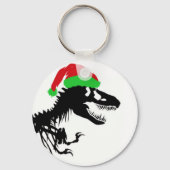 Porte-clés Christmas T-Rex (Recto)