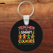 Porte-clés Christmas Teacher Of Smart Cookies Funny Cute Ging (Recto)