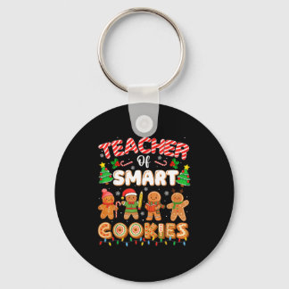 Porte-clés Christmas Teacher Of Smart Cookies Funny Cute Ging
