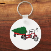 Porte-clés christmas tree delivery (Recto)