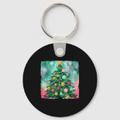 Porte-clés Christmas Tree Ornaments Holiday Xmas Lights Men W (Recto)