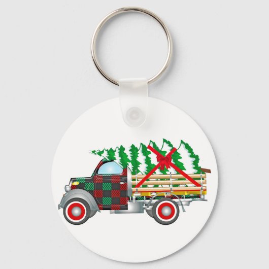 Porte-clés Christmas Truck (Recto)