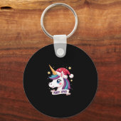 Porte-clés Christmas Unicorn Long Sleeve T-Shirt (1) (Recto)