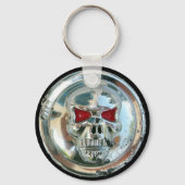 PORTE-CLÉS CHROME SKULL (Recto)