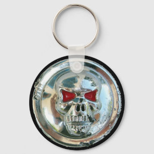 PORTE-CLÉS CHROME SKULL