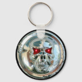PORTE-CLÉS CHROME SKULL (Recto)