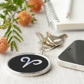 Porte-clés Chromosome moderne Like Aries Zodiac Sign (Côté)