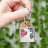 Porte-clés Chrysanthème (main)