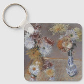 Porte-clés Chrysanthèmes par Gustave Caillebotte (Recto)