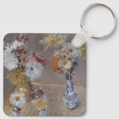 Porte-clés Chrysanthèmes par Gustave Caillebotte (Dos)