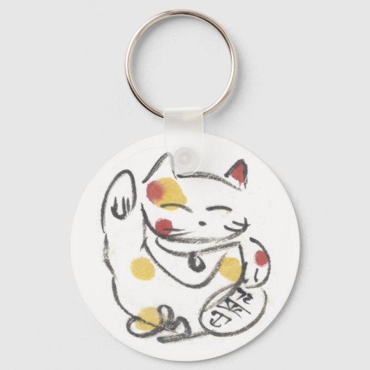 Porte-clés Chubby Maneki Neko Porte - clé (Recto)