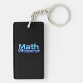 Porte-clés Chuchoteur de maths (Dos)