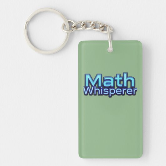 Porte-clés Chuchoteur de maths (Devant)