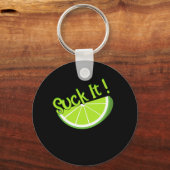 Porte-clés Chuck It Mexicain Green Lime Slice Lemon Love (Recto)