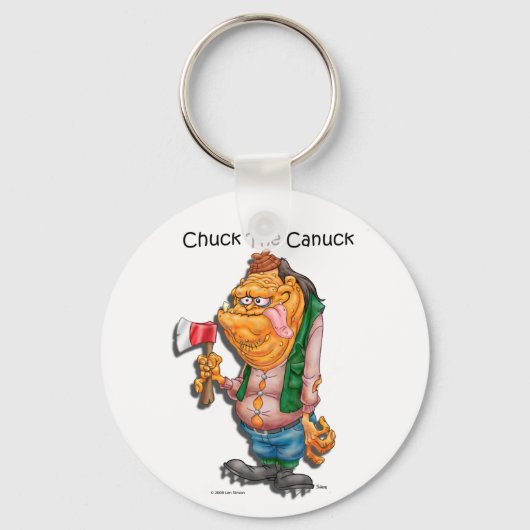 Porte-clés Chuck the Canuck (Recto)
