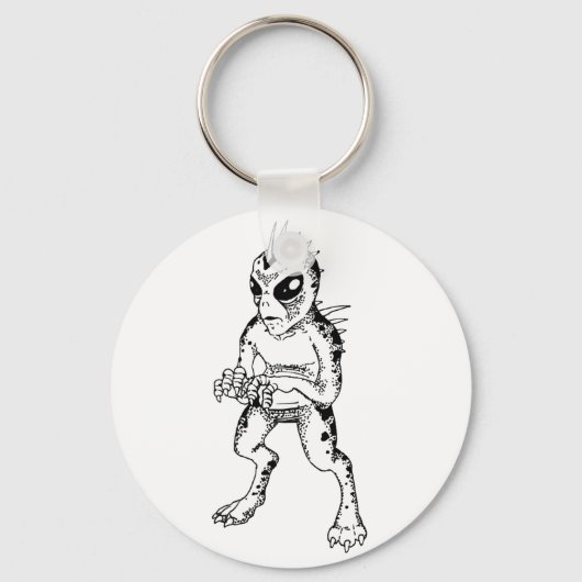 Porte-clés Chupacabra (croquis) (Recto)