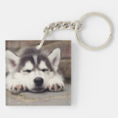 Porte-clés Chuppy Husky Sleeping (Dos)
