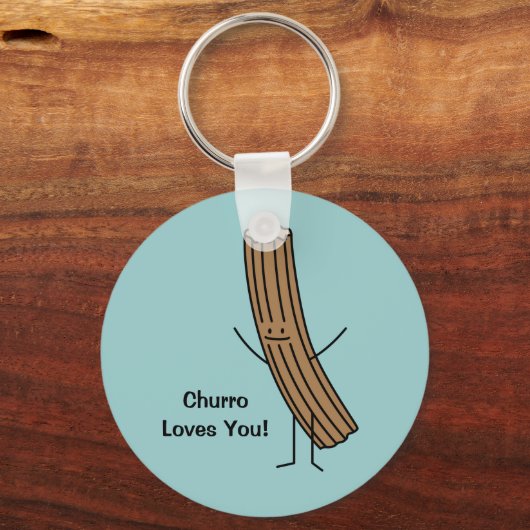 Porte-clés Churro T'Aime ! (Recto)