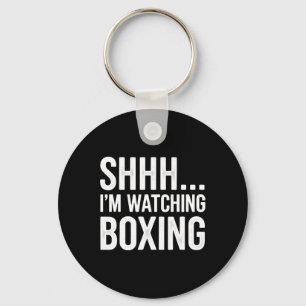 Porte-clés Chut... Je regarde l'appareil de boxe pour la boît