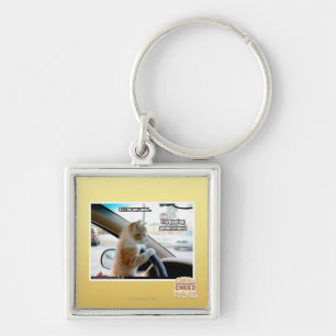 Porte-clés Chut ! Soyez très tranquille