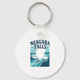 Porte-clés Chute de Niagara Cascade The Falls Cadeau Souvenir
