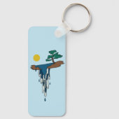 Porte-clés Chute d'eau (Verso)