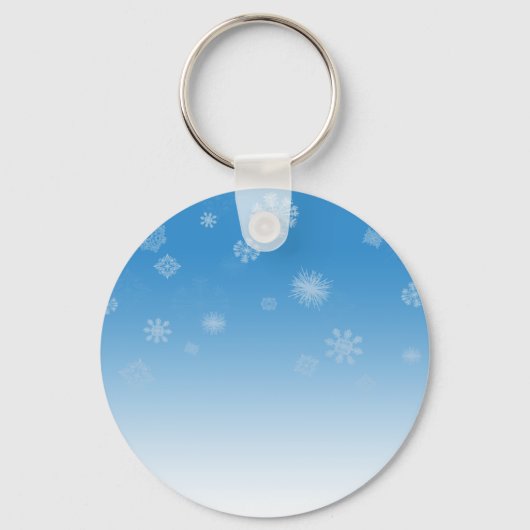 Porte-clés Chutes de neige (Recto)