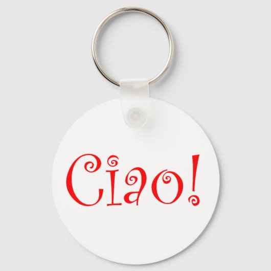 Porte-clés ciao (Recto)