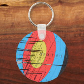 Porte-clés Cible de tir à l'arc (Recto)