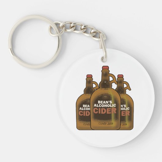 Porte-clés Cidre de haricot (Devant)