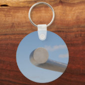 Porte-clés Ciel bleu métallique (Recto)