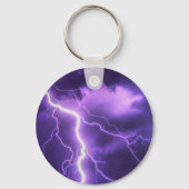 Porte-clés ciel magnifique, tonnerre (Verso)