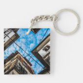 Porte-clés Ciel sur Stonetown, Zanzibar (Dos)