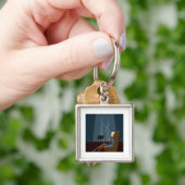 Porte-clés Cigare de tabagisme de femme d'affaires (main)