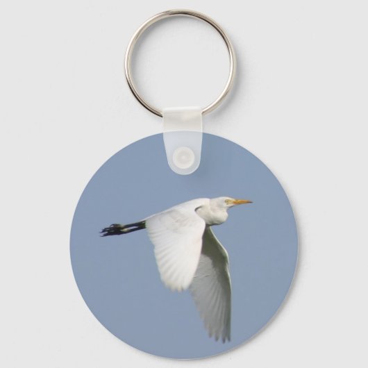 Porte-clés cigogne volante (Recto)