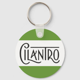 PORTE-CLÉS CILANTRO ÉPICES MOT CUISINE TASTY PORTE - CLÉ