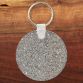 Porte-clés Cimetière Bleu Taupe Composé Bleu (Recto)