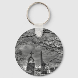 Porte-clés cimetière mystérieux