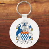 Porte-clés Cimier familial flamand (Recto)