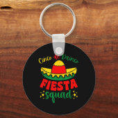 Porte-clés Cinco De Drinco Fiesta Squad Cinco De Mayo (Recto)